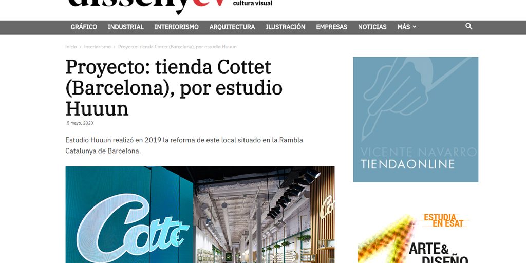 Cottet disseny cv HUUUN